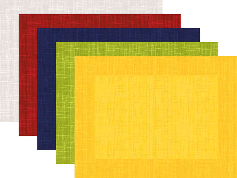 Duni Papier-Tischset rot – 40 × 30 cm, 10er-Set