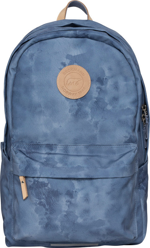 Beckmann Rucksack City – Organic Blue – blau – aus recycelten PET-Flaschen (rPET) – 31,0 × 47,0 × 24,0 cm