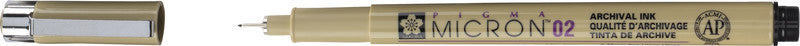 Sakura Pigma Micron Fineliner 0,3 mm – schwarz – wasserfest