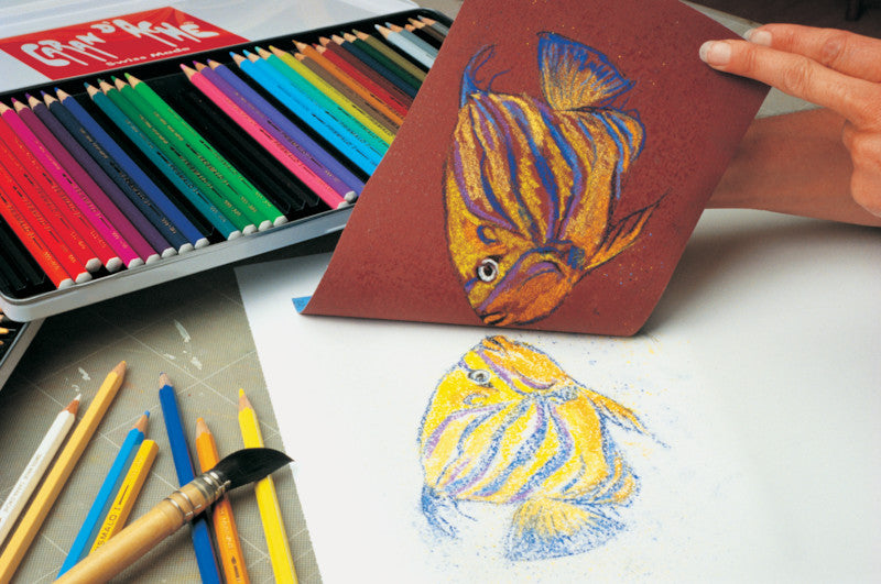 Caran d-Ache Caran d'Ache Prismalo Aquarellfarbstifte – 30 Farben, im Metalletui, Ø 3 mm, FSC