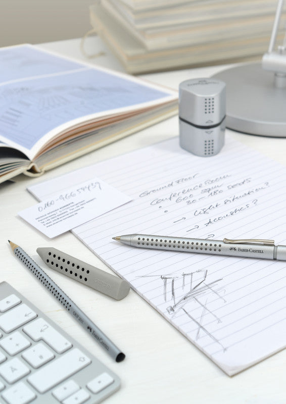 Faber-Castell Kugelschreiber – Silber, Kunststoff