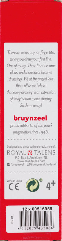 Bruynzeel Farbstift – Rotviolett, Mine Ø 3,3 mm