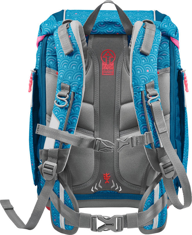 Step by Step Schulrucksack-Set 2in1 Plus – 6-teilig – Dolphin Pippa – recycelter Bestandteil