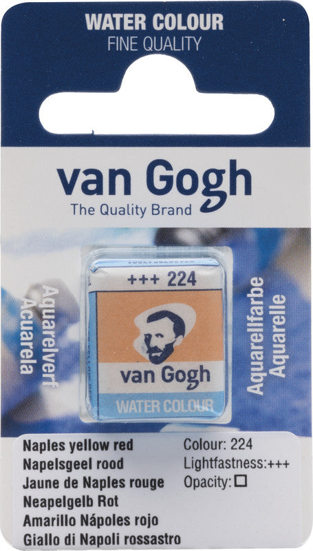 Van Gogh – Aquarellfarbe – Neapelgelb Rot