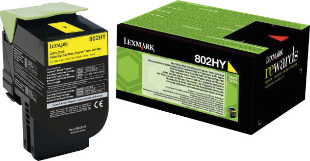 Lexmark Toner – Gelb, 3000 Seiten