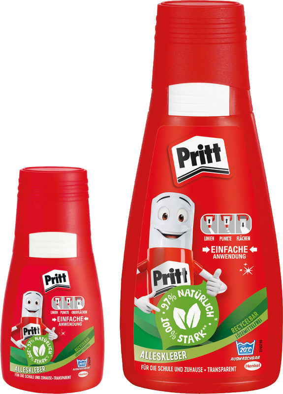 Pritt Alleskleber – 50 g – transparent – auswaschbar, lösungsmittelfrei