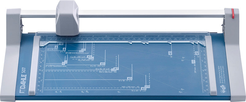Dahle Roll- und Schnitt-Schneidemaschine 507 Generation 3 – 320 mm, bis A4, 8 Blatt