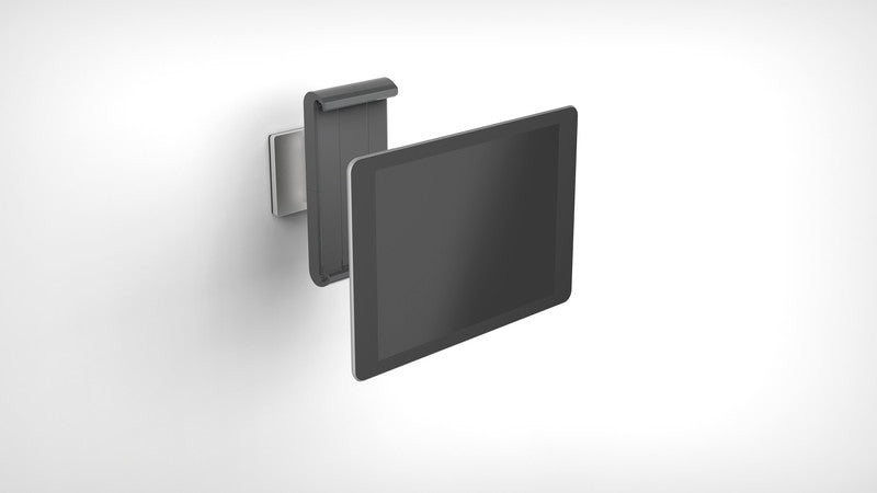 Durable Wand-Tablethalter – für Tablets 7–13", Aluminium/Kunststoff, silber metallic