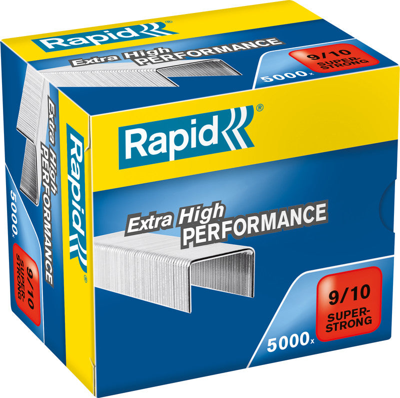 Rapid Heftklammern – 10 mm, 70 Blatt – Metall, silber – 5000 Stk.