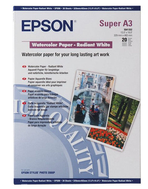 Epson Designpapier Weiss – A3+, 190 g/m²