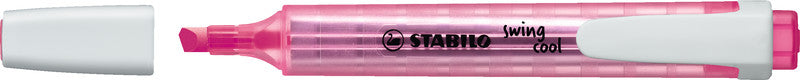 STABILO Swing Cool Textmarker Set 4 Farben – Keilspitze, 1–4 mm