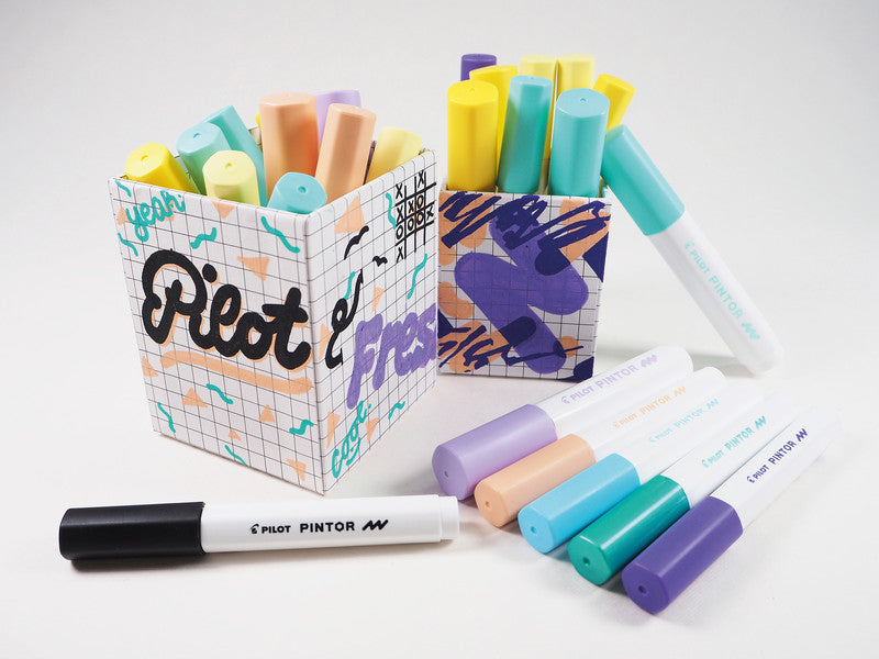 Pilot Pigment-Marker Pintor – Rundspitze 1,5-2,2 mm – Schwarz – Lichtbeständig