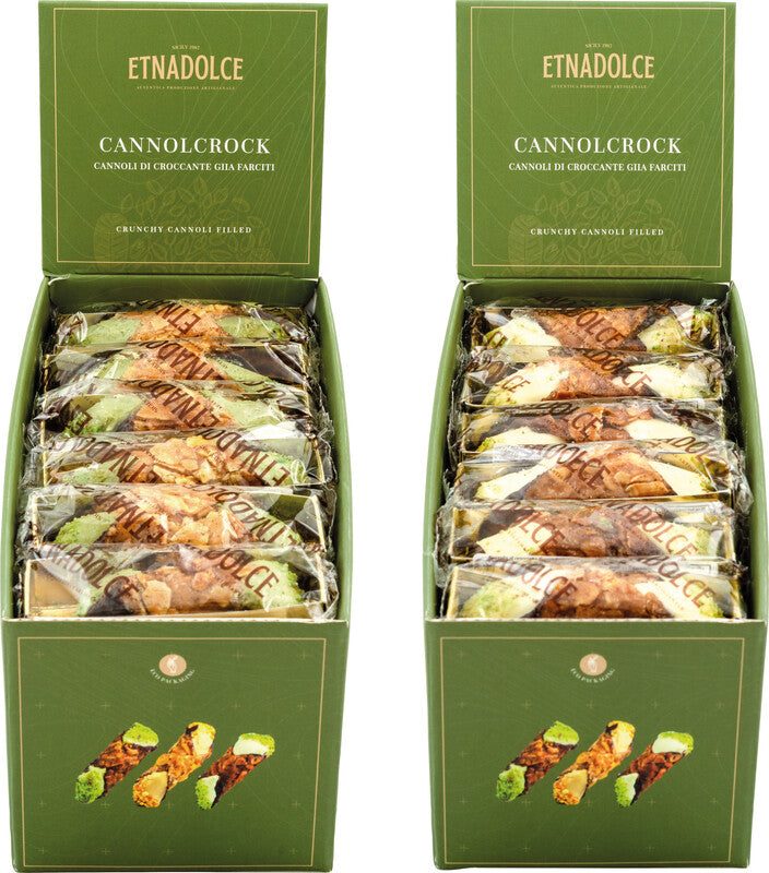 Etnadolce Cannoli – Ricotta, 18 × 32 g (576 g)