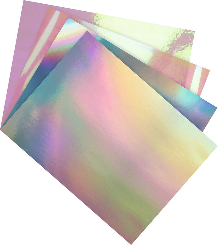 Folia Glanzpapier – 12 Stück – Mehrfarbig – 250 × 350 mm