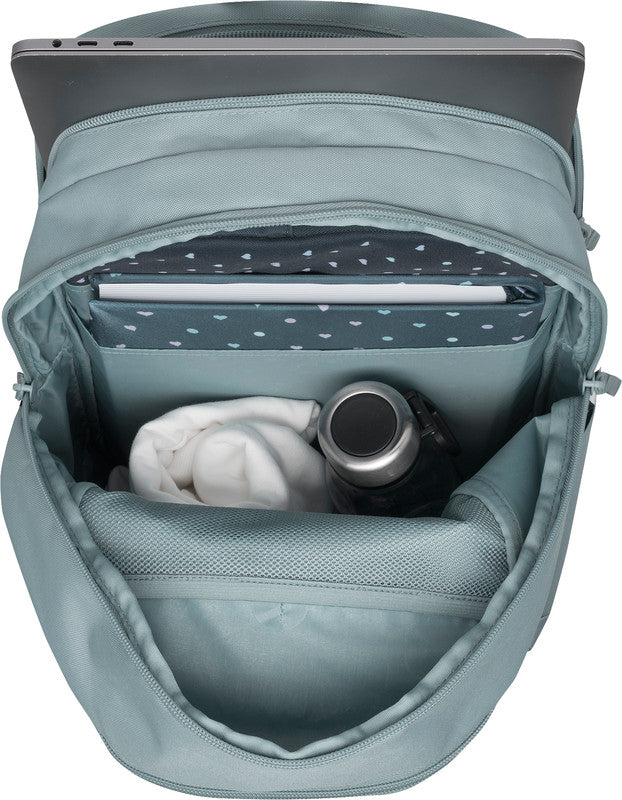 Beckmann Urban Midi Rucksack – Mint – aus recycelten PET-Flaschen (rPET)