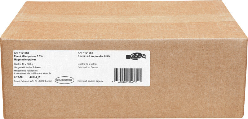 EMMI Milchpulver – 0,5% Fett – 500 g