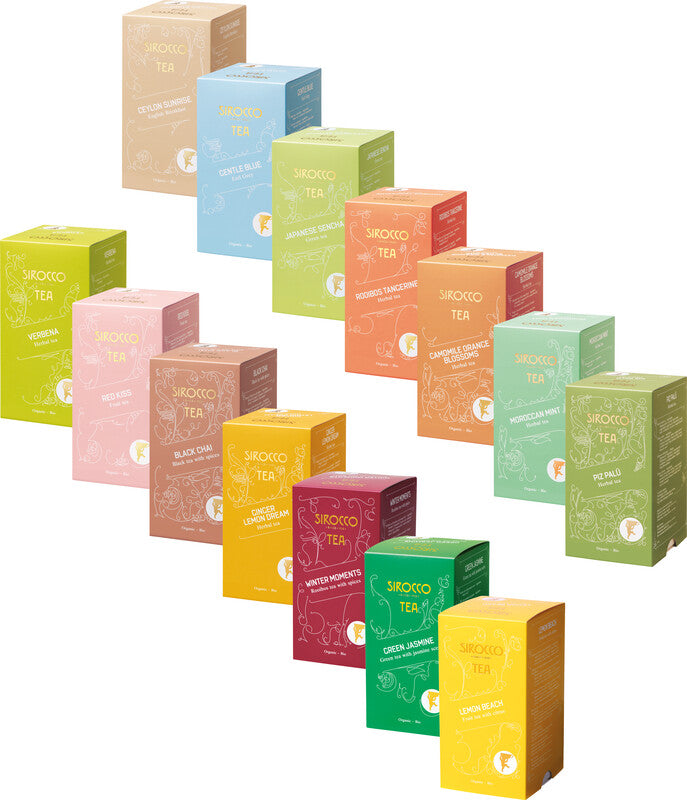 Sirocco Tangerine – Teebeutel, Bio-Rooibos – 20 Beutel