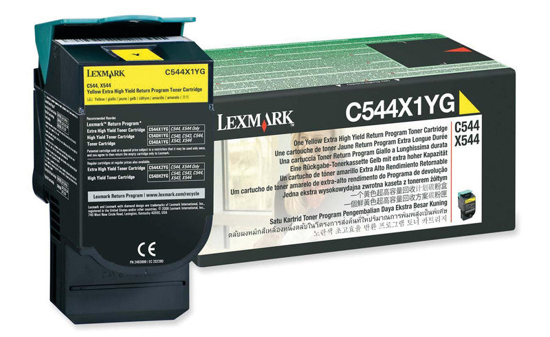 Lexmark Toner – gelb, 4000 Seiten