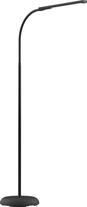 MAUL LED-Stehleuchte Pirro – 4-stufig dimmbar, dreh- und neigbar – 3000 K – 726 lm 7 W – Schwarz