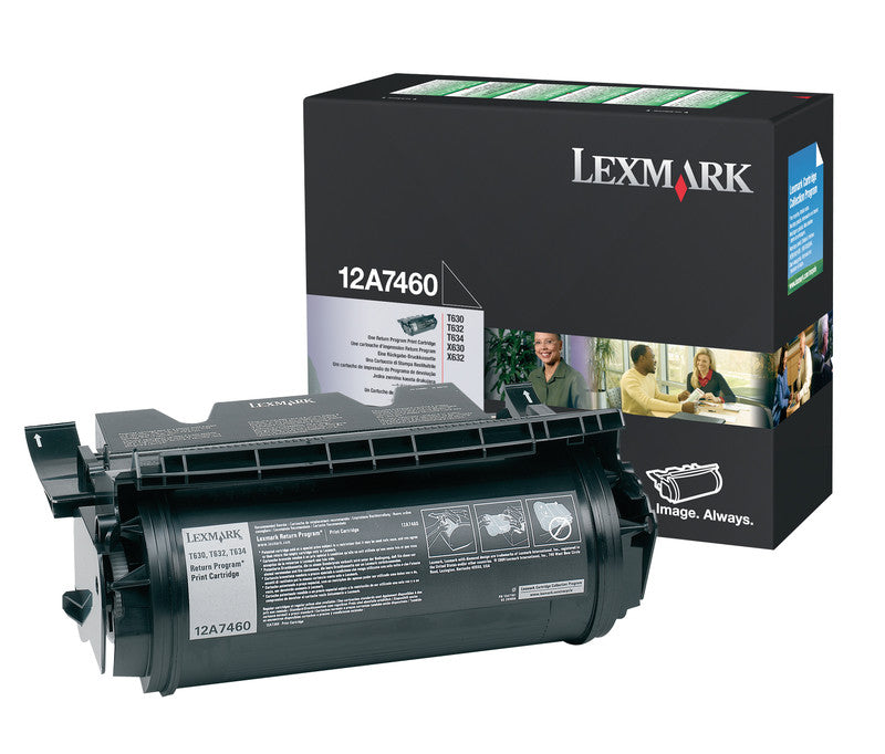 Lexmark Toner – schwarz, 5000 Seiten