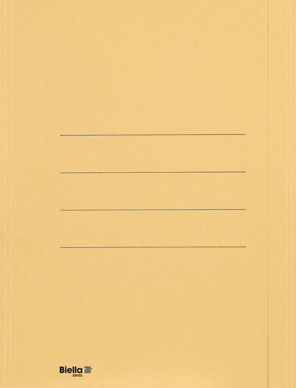 Biella Sammelmappe für A4, Karton, Gelb