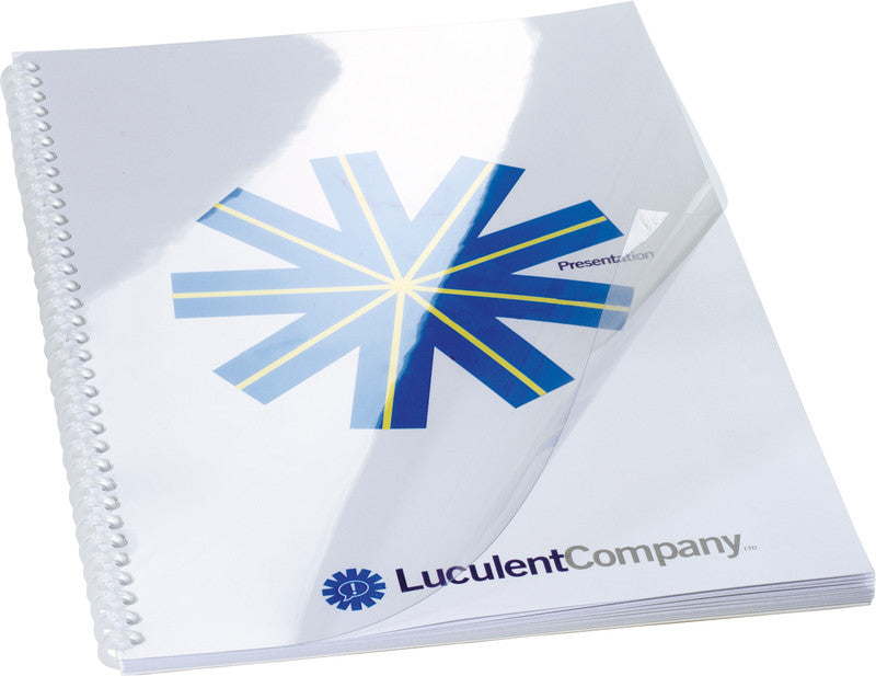 GBC Einbandfolien – transparent, Kunststoff – 100 Stk.