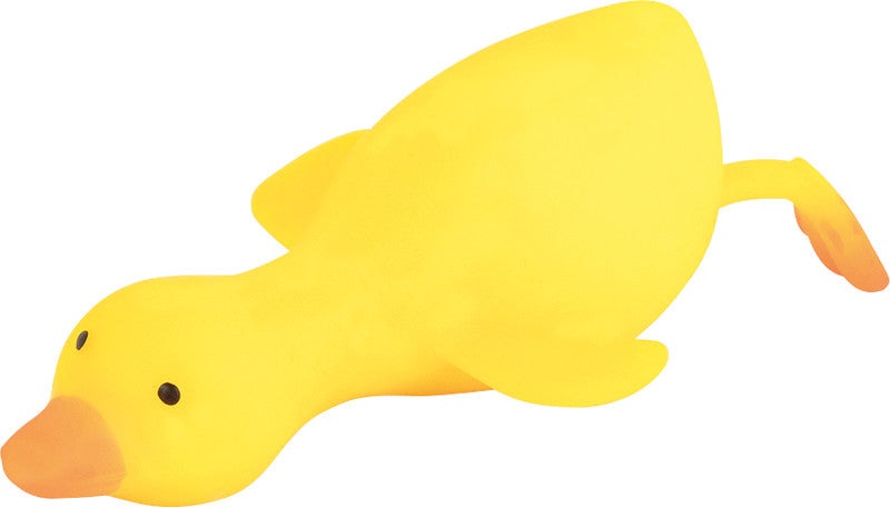 Trendhaus Stressball – 16 × 4,5 × 7,5 cm, gelb, Gummi, mit Mehl gefüllt