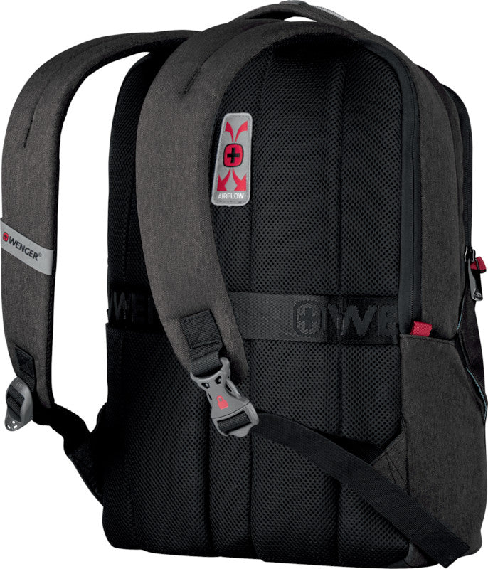 Wenger/SwissGear Wenger MX Professional – Notebook-Rucksack – für 16" Notebook, 21 l, Polyester, Grau