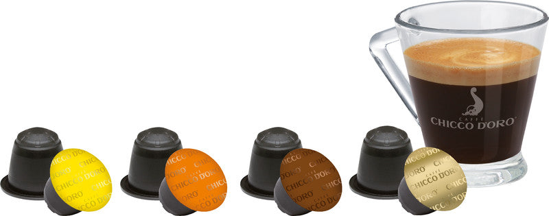 Chicco d'Oro Kaffeekapseln Espresso Forte – für Caffitaly & Nespresso – Intensität 4/7 – 10 Kapseln
