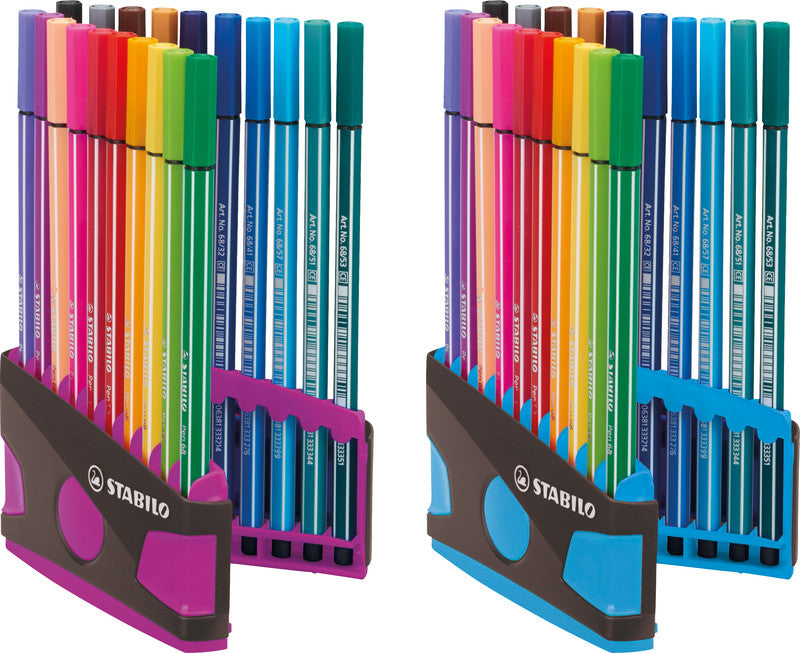 STABILO Filzstifte Pen 68, Strichbreite 1 mm, 20 Farben