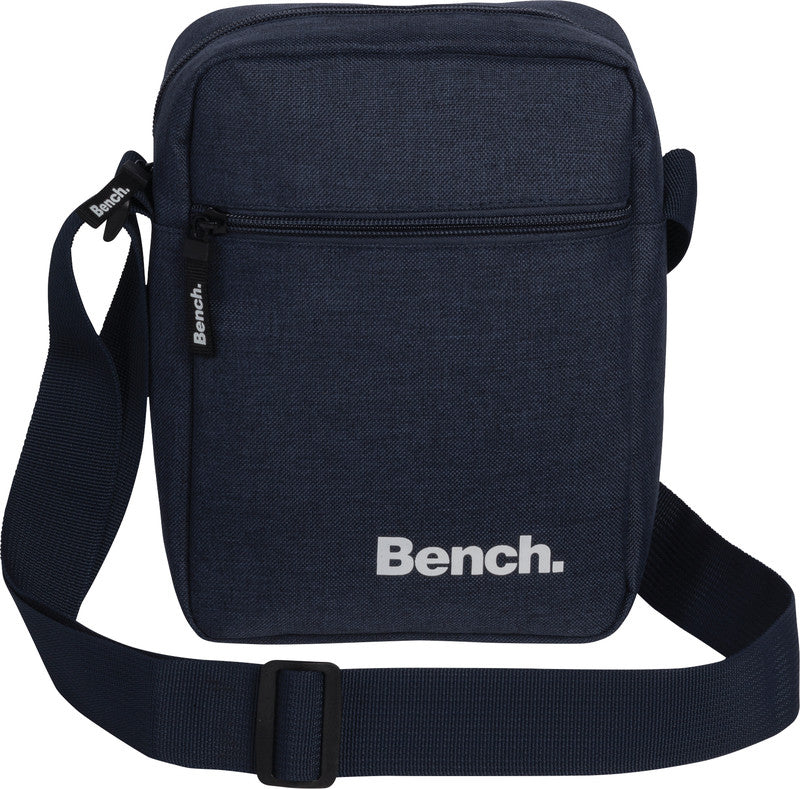 Bench Classic Umhängetasche – 3 l, Polyester, Dunkelblau, 17 × 23 × 8 cm