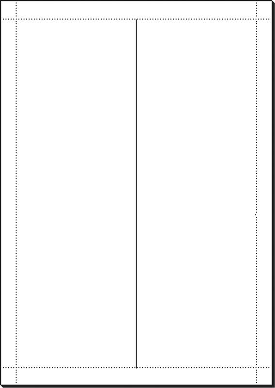 Sigel Tischkarten 240 × 180 mm, 185 g/m², weiss, Papier, vorgefalzt – für Inkjet, Laser, Kopierer – 20 Karten