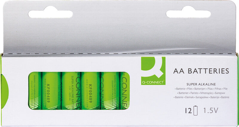 Q-CONNECT Akku 1,5 V 1850 mAh 2,78 Wh Alkaline