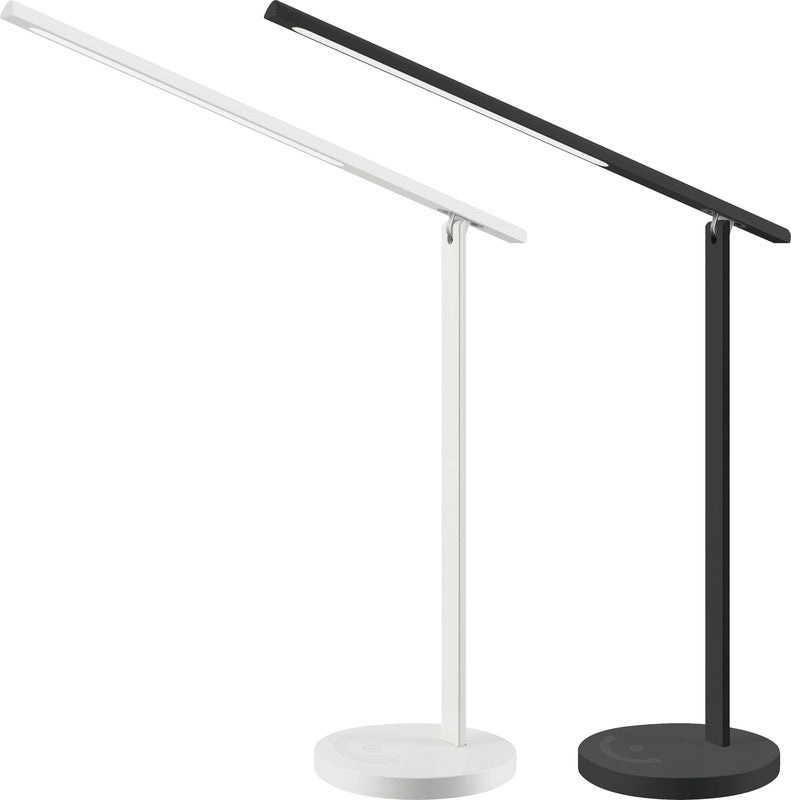 Hansa LED-Tischleuchte – neigbar, stufenlos dimmbar – 2’700–6’000 K – 300 lm – schwarz