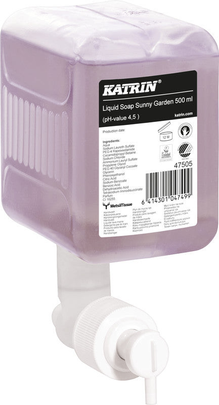 Katrin Seifenkartusche – Kunststoff, Weiss, 500 ml, für KATRIN Inclusive Seifenspender