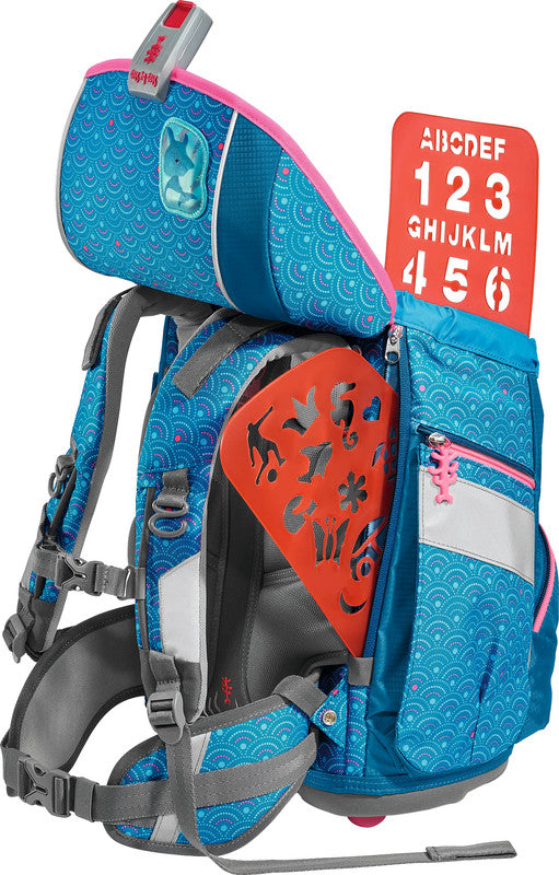Step by Step Schulrucksack-Set 2in1 Plus – 6-teilig – Dolphin Pippa – recycelter Bestandteil