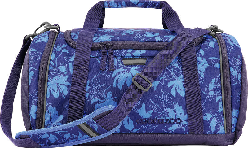 Coocazoo Sporttasche – 20 l, Motiv Tropical Night, mit Schultergurt, wasserabweisend, 40 × 24 × 23 cm
