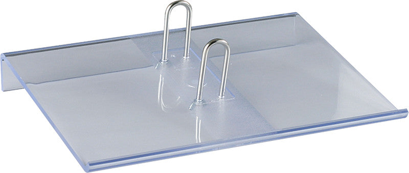 Simplex Kalendersockel – Kunststoff, Transparent, 125 × 175 mm – für Umlegeblöcke