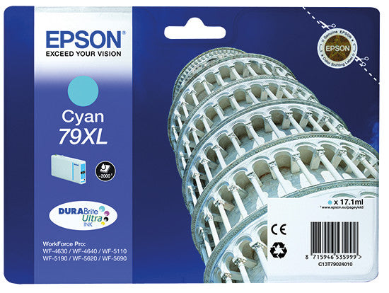 Epson Tintenpatrone 79XL, cyan