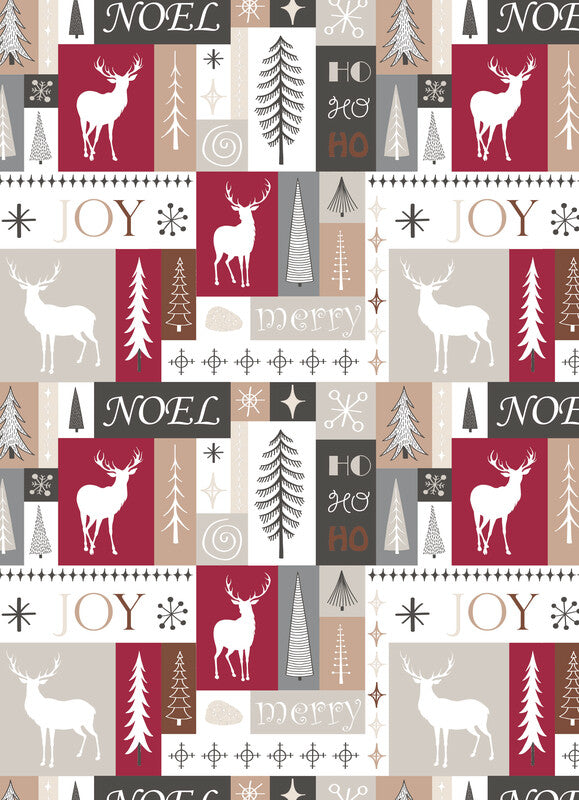 Zoewie Geschenkpapier – Cozy Home, Weihnachten – 700 × 2000 mm – Papier, 80 g/m2, 5 Motive