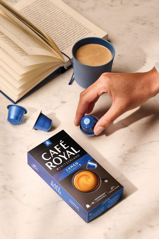 Café Royal Kaffeekapseln Lungo – für Nespresso – Intensität 5 – 100 Kapseln