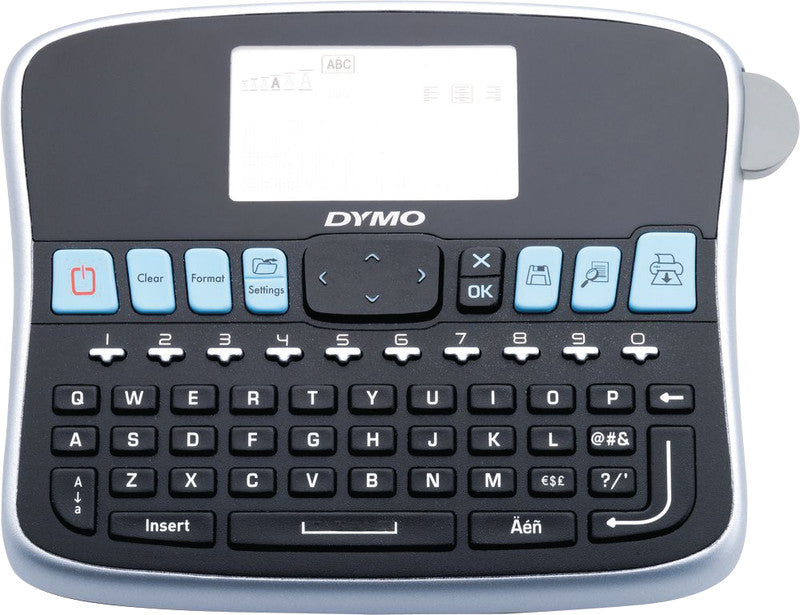 DYMO LabelManager 360D – Beschriftungsgerät, für Schriftbänder 6–19 mm, Lithium-Ionen-Akku, USB
