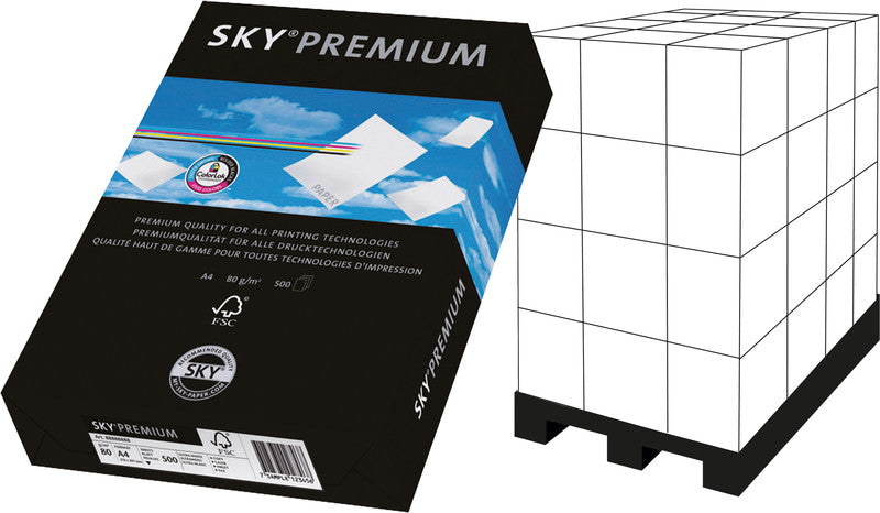 Papyrus Kopierpapier – A4, 80 g/m², weiss – für Inkjet/Laser/Kopierer – FSC – 500 Blatt