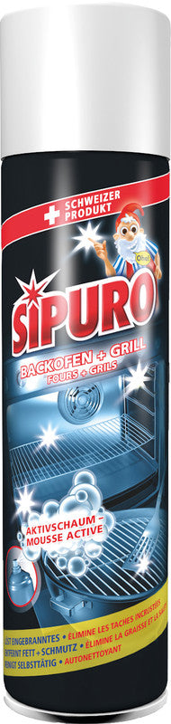 Sipuro Ofen- und Grillreiniger Aktivschaum – 500 ml