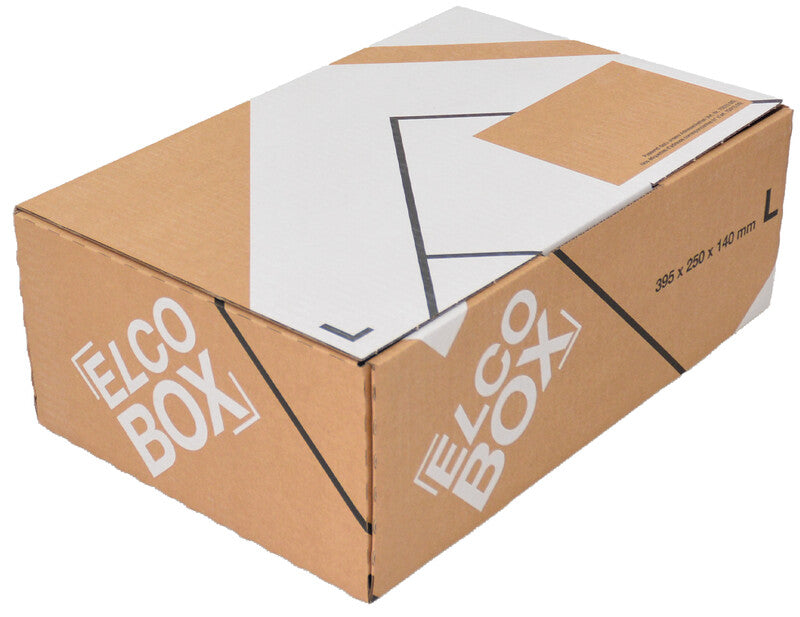 Elco Umzugsbox, braun – 405 × 270 × 145 mm