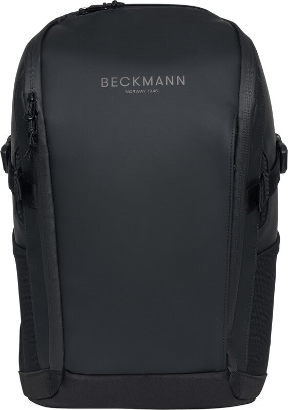 Beckmann Street Go – Notebook-Rucksack – für 16"-Notebook, 26 l, rPET, schwarz, USB-Buchse