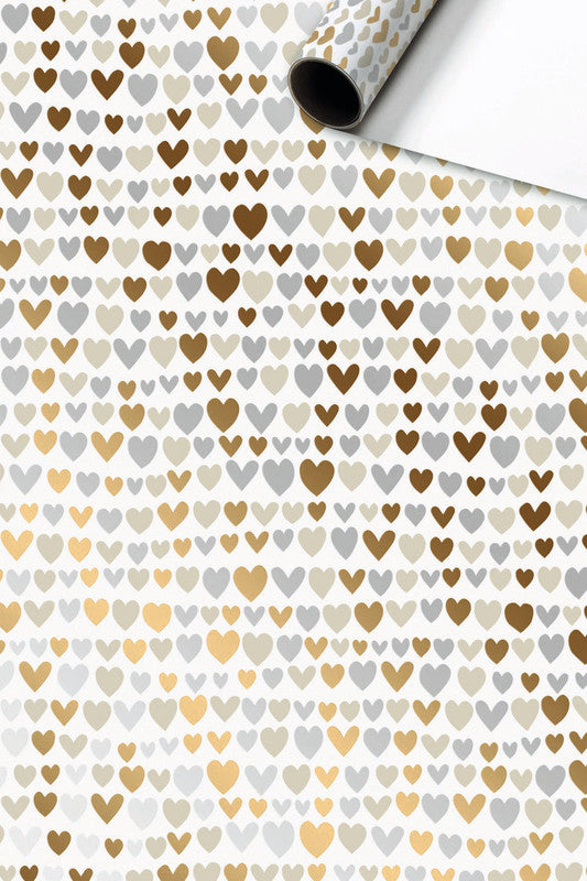 Stewo Geschenkpapier – Nicoletto – metallisiertes Papier – 700 × 1500 mm