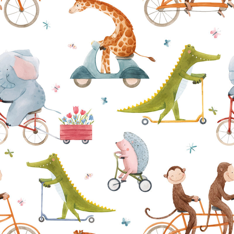 Fasana Servietten Moving Animals – 33 × 33 cm – 3-lagig, Tissue – 20 Stk., FSC