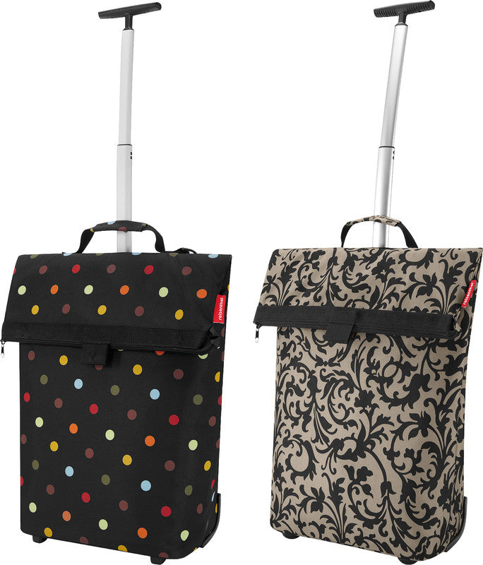 Reisenthel Einkaufstasche Trolley M – 43 l – 43 × 53 × 21 cm – Polyester – Punkte