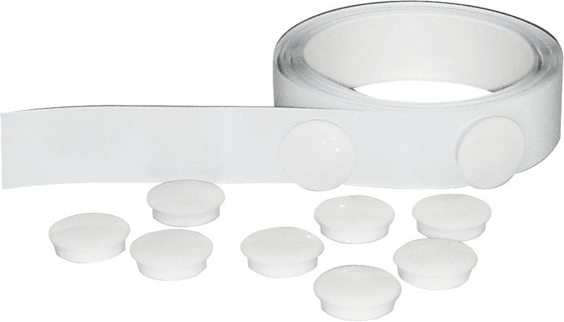 Booffice Starter-Kit, magnetisch, inkl. Metallband, selbstklebend, 10 Magnete – für Whiteboards